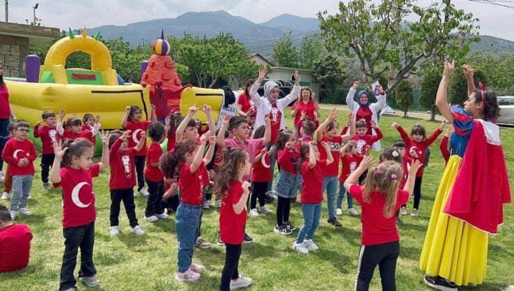 NAZAR BONCUĞU ANAOKULUNDA 23 NİSAN KUTLAMALARI