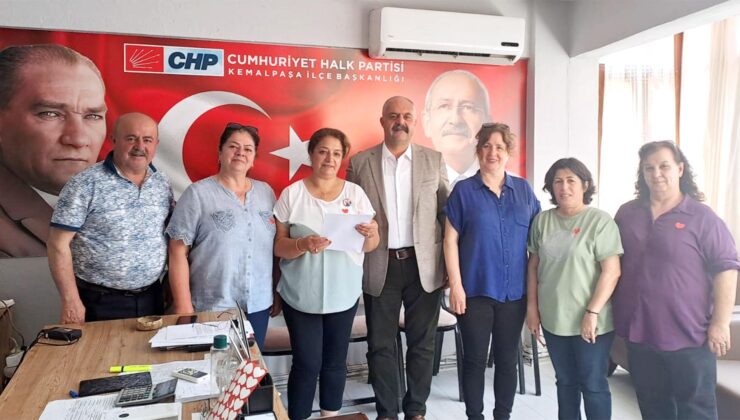 CHP KEMALPAŞA KADIN KOLLARINDAN BASIN AÇIKLAMASI