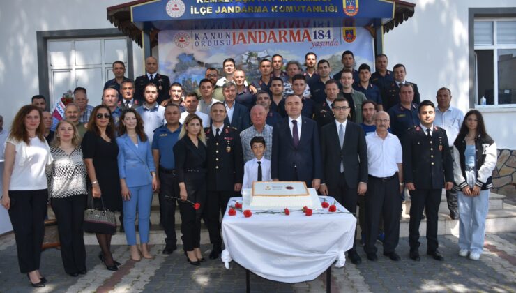 JANDARMA TEŞKİLATININ 184. KURULUŞ YILDÖNÜMÜ KUTLANDI