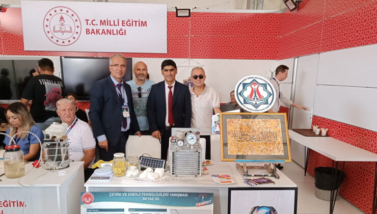 ŞEHİT HALİL KANTARCI ANADOLU İMAM HATİP LİSESİKEMALPAŞA’YI TEKNOFEST’TE TEMSİL ETTİ