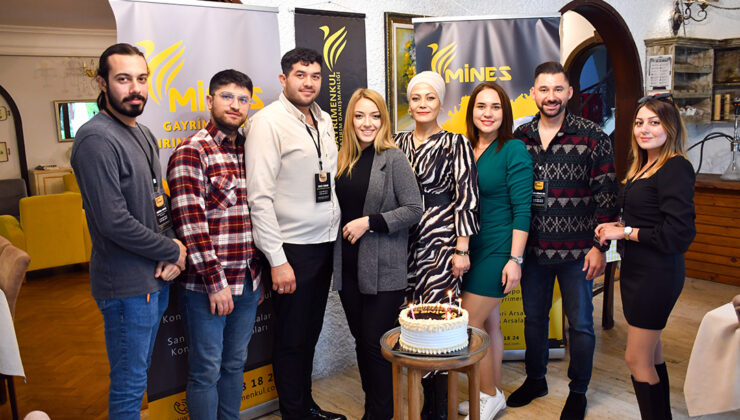 MİNES GAYRİMENKUL VE YATIRIM DANIŞMANLIĞI 1. YILINI KUTLADI