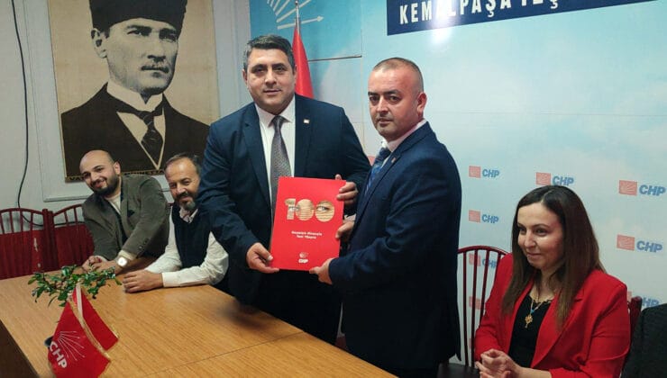 SERKAN BİLGİLİ MECLİS ÜYELİĞİ İÇİN CHP’YE DOSYASINI VERDİ