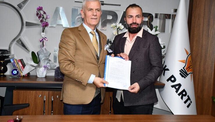 ABDURRAHMAN KOTAN, AK PARTİ’DEN MECLİS ÜYESİ ADAYLIĞI BAŞVURUSU YAPTI