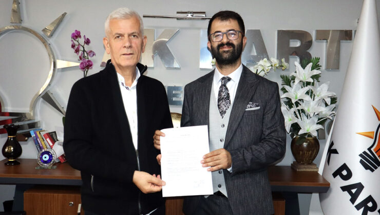 CÜNEYT AĞYÜREK, AK PARTİ’DEN MECLİS ÜYELİĞİ BAŞVURUSU YAPTI