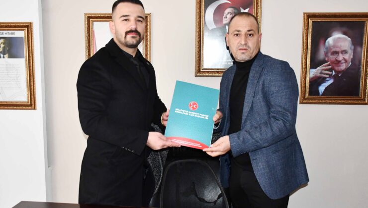 MUHAMMET ÇETİN, MHP MECLİS ÜYELİĞİ İÇİN BAŞVURU YAPTI