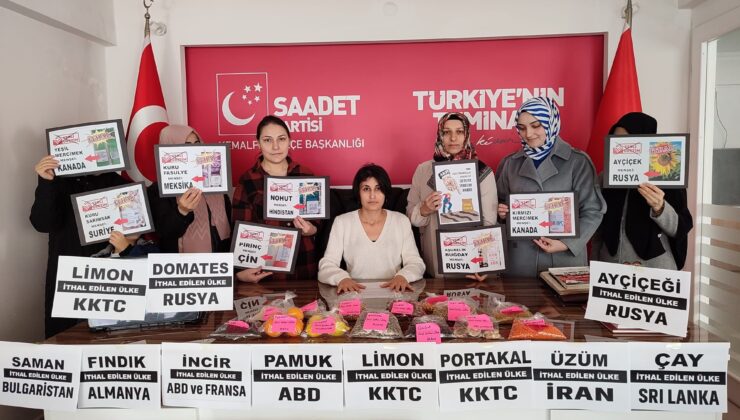 SAADET PARTİSİ’NDEN YERLİ MALI HAFTASI AÇIKLAMASI
