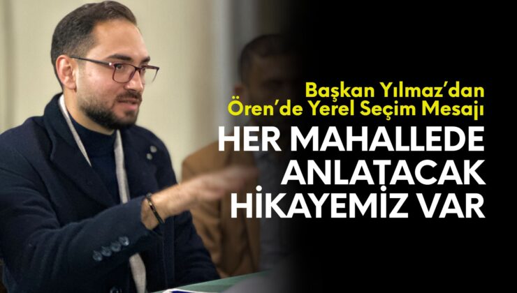 YAVUZ YILMAZ ‘’HER MAHALLEDE ANLATACAK HİKAYEMİZ VAR’’