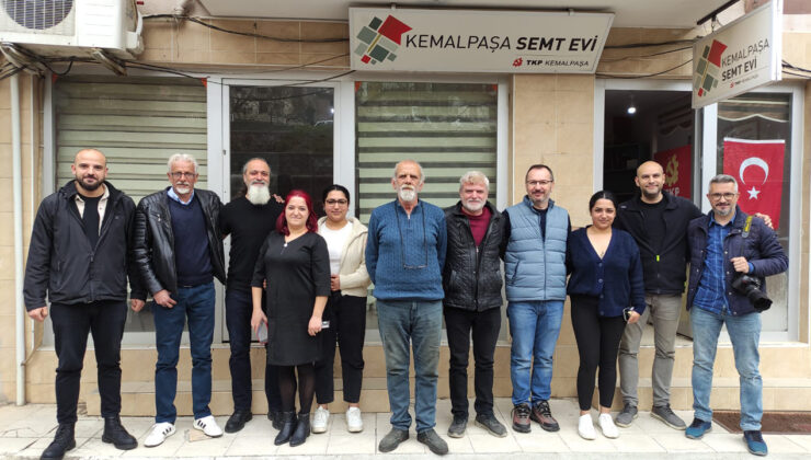 TKP, YEREL BASINLA BULUŞTUAŞKINGİL: “KEMALPAŞA’DA SOL SİYASETİN GÜÇLENMESİ İÇİN ELİMİZDEN GELENİ YAPACAĞIZ”