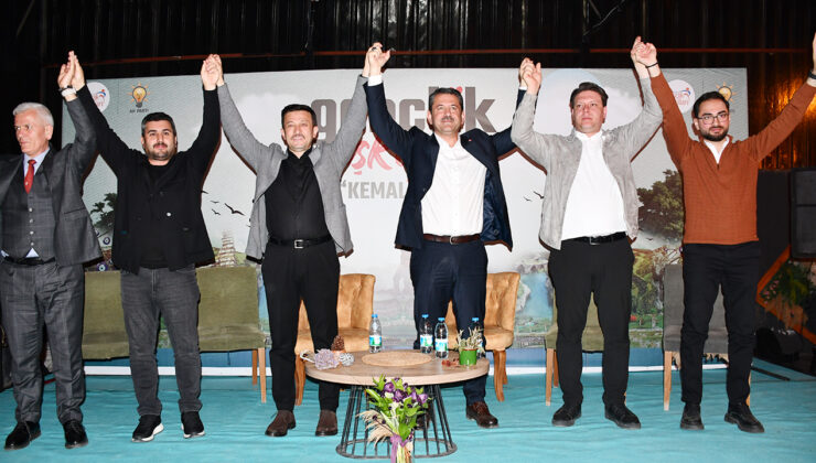 HAMZA DAĞ, GALİP ATAR, ARİF UĞURLU KOL KOLA