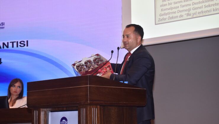 EBSO MECLİS ÜYESİ AHMET ÖZKEN’DEN BAŞKAN TUGAY’A ‘KİRAZ ALIM TESİSİ’ TALEBİ: “BU TESİSLE TİCARET HACMİ 5 KAT ARTABİLİR”