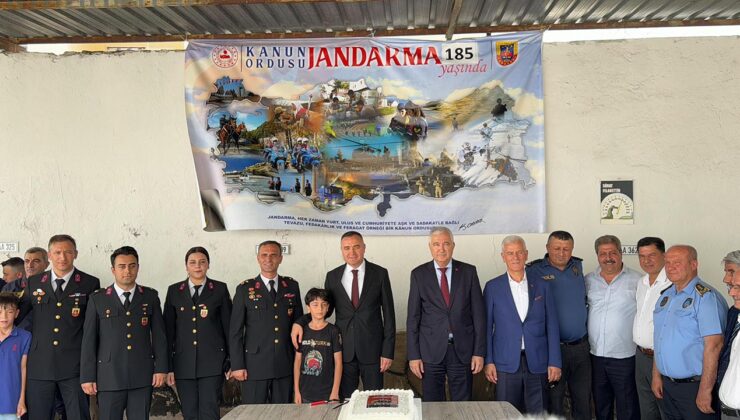 JANDARMA TEŞKİLATININ 185. YILI KUTLANDI