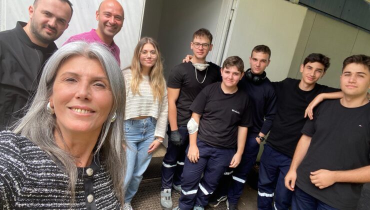 Meslek Lisesi öğrencileri Almanya’da staj yaptı