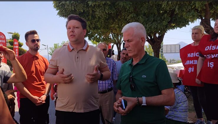 AK PARTİ’DEN İŞÇİLERE DESTEK ZİYARETİ