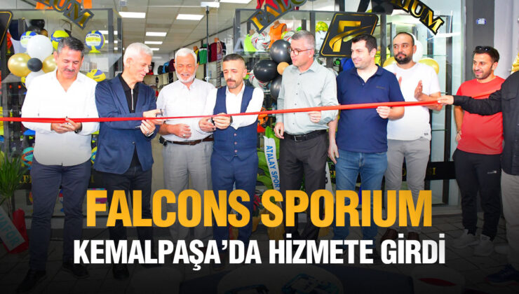 FALCONS SPORIUM KEMALPAŞA’DA HİZMETE GİRDİ