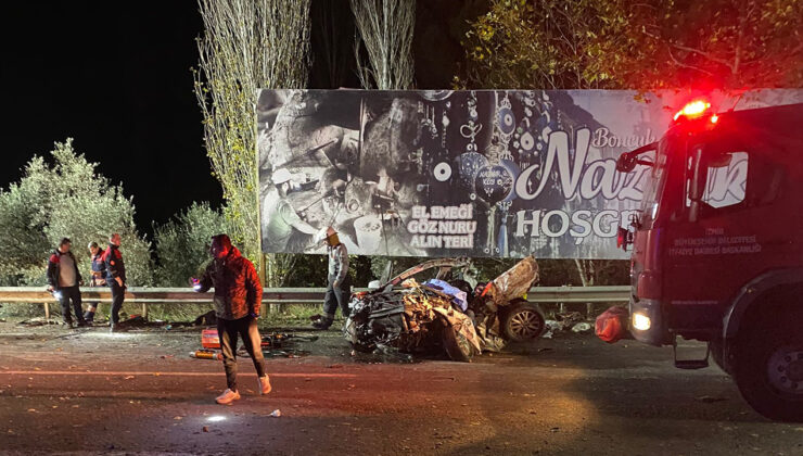 FECİ KAZADA 3 KİŞİ YAŞAMINI YİTİRDİ