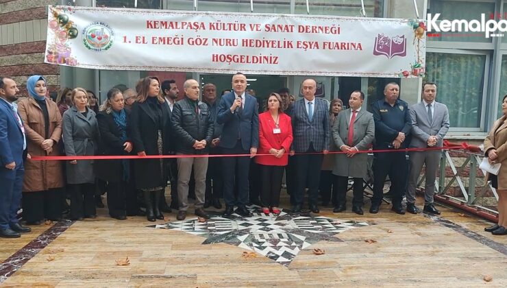 EL EMEĞİ GÖZ NURU HEDİYELİK EŞYA FUARI’NIN AÇILIŞI GERÇEKLEŞTİRİLDİ