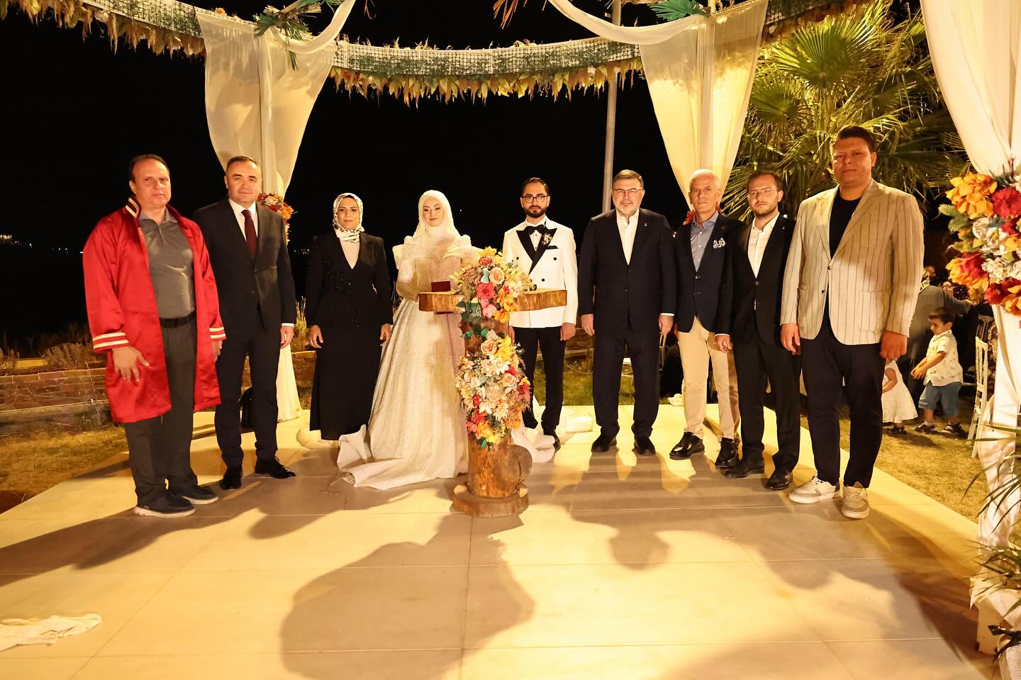 Yavuz Yılmaz ve Özge Bedir Çifti Dünyaevine Girdi