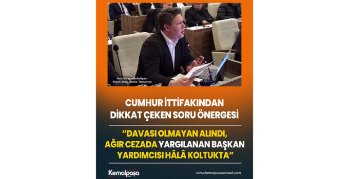 “Davası olmayan alındı, ağır cezada yargılanan başkan yardımcısı hala koltukta”