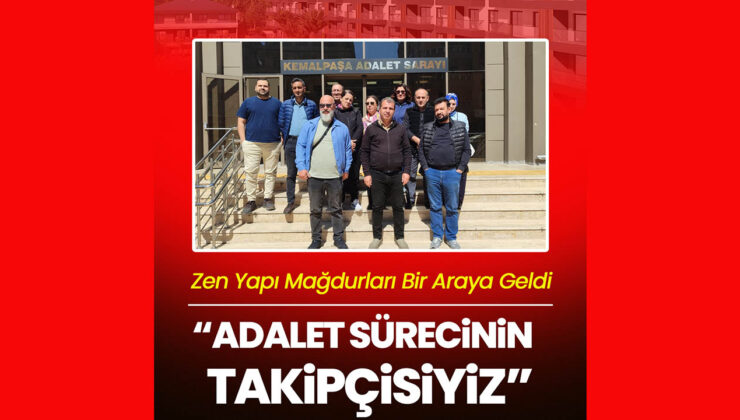 Zen Yapı Mağdurları Bir Araya Geldi “Adalet Sürecinin Takipçisiyiz”